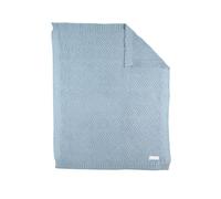 Noukie's - Coperta a maglia - Mix & Match - Celeste - 75 x 100 cm