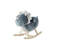 NOUKIE'S - Dondolo dinosauro Ops - A partire da 12 mesi - Con cintura di sicurezza, blu