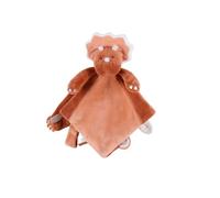NOUKIE'S - Doudou per Bambini - Doudou in Veloudoux - Ops il Triceratopo - Multiuso - Cannella - 1 Unità
