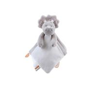 NOUKIE'S - Doudou per Bambini - Doudou in Veloudoux - Ops il Triceratopo - Multiuso - Grigio - 1 Unità