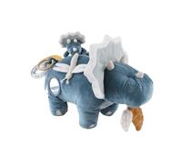 Noukie's - Peluche per Lo Sviluppo Ops - 40 cm - Veloudoux - Blu
