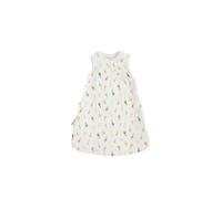 Noukie's - Sacco nanna estivo - 50 cm - 1-6 mesi - leggero, pratico, regolabile - Tutina unisex TOG < 1,0-100% mussola di cotone biologico - Sacco a pelo giraffa