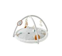 NOUKIE'S - Tappeto Attività Neonato Veloudoux Kendi - Tappeto Sensoriale con Giochi Sospesi - Motricità, Sviluppo Sensoriale - Lavabile in Lavatrice - Nascita - Regalo