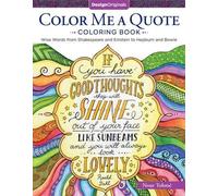 Nour Tohme Color Me a Quote Coloring Book (Tascabile)