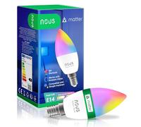 NOUS P4 - Lampada Smart Light, E14, 5 W, RGB, WLAN