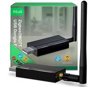 NOUS E16 Dongle USB Zigbee2MQTT, Coordinatore ZigBee 3.0 per Home Assistant, Gateway ZigBee USB con Thread e Bluetooth 5.2, Adattatore USB per Raspberry Pi, OpenHAB e Smart Home