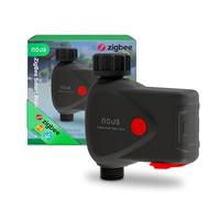 NOUS ZigBee Smart Rubinetto Valvola Controllo Irrigazione IP66 Compatibile con Alexa, Google Assistant, Smart Life, Timer & App Remote Alimentato a Batteria 3/4" per Giardino ZigBee Hub Erfo