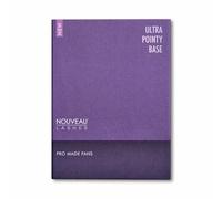 Nouveau Lashes Pro Made Fans M 6D 0,05 Lunghezza mista 7-15 mm Volume Estensioni per ciglia per uso professionale, nero opaco coreano PBT, stelo lungo e base sottile, vegane