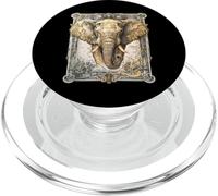 Nouveau Nature: l'elefante artistico PopSockets PopGrip per MagSafe