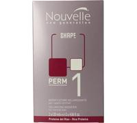 Nouvelle Kit Permanente nr 1, 2 x 120ml, Set per Capelli con Lozione e Neutralizzante