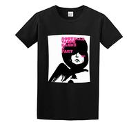 Nouvelle Vague Bande Part Unisex 100% Cotton Short-Sleeve T-Shirts Black XXXL