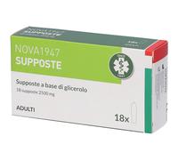 Nova 1947 Glicerolo Adulti 2500 mg 18 Supposte