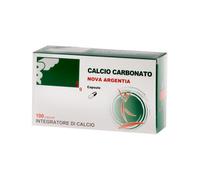 Calcio Carbonato Benessere Delle Ossa 100 Capsule Da 1g