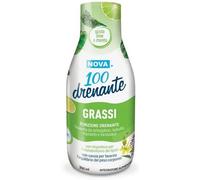 Nova argentia Nova 100 Drenante Grassi Gusto Lime e Menta Integratore Liquido 300 ml