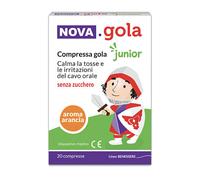 Nova Argentia NOVA GOLA JUNIOR ARANCIA 20 COMPRESSE SENZA ZUCCHERO