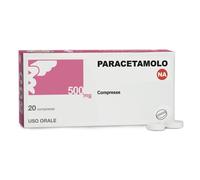Nova Argentia Paracetamolo farmaco per febbre 20 compresse 500 mg