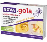 nova argentia srl ind. farm Nova gola miele limone 20 compresse