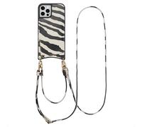 SELENCIA Nova Backcover con cordino e portacarte CUSTODIA A LIBRO per Apple iPhone 12/ iPhone 12 Pro, Multicolore