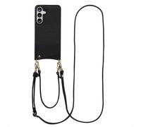 SELENCIA Nova Backcover con cordino e portacarte COVER per Samsung Samsung Galaxy S25 FE, Nero