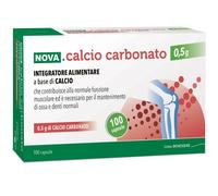 Nova Calcio Carbonato 0,5 G 100 Capsule 62,83 g Capsule