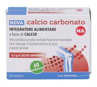 Nova Calcio Carbonato Na 0,5G 60 Compresse