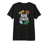 Nova Chaser Astronomy Telescope Stargazing Gear Maglietta Premium