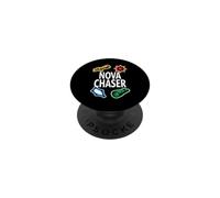 Nova Chaser Astronomy Telescope Stargazing Gear PopSockets PopGrip Adesivo