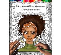 Nova Dawn Creation Gorgeous African American Coloring Book for Adult (Tascabile)