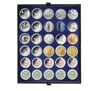 NOVA Deluxe Combi Moneta A Cassetta Safe 287 Vuoto & 30 Modelli Tableaux Blu