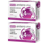 NOVA.ENTERO 4 miliardi flaconcini BACILLUS CLAUSII 2x20 pz Flaconcini
