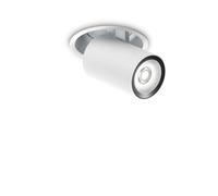 Faretto Tubolare Moderno Nova Alluminio Bianco 1 Luce 12W 3000K Luce Calda [EEK: A++]