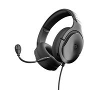 NOVA GAMING AUSTRALIS - Cuffie da gioco cablate con microfono rimovibile - Accessorio per gamer leggero e confortevole - Compatibile con multipiattaforma (PC, PS4-5 e Switch) - Nero