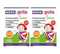 NOVA.GOLA Junior arancia compresse 2x1 pz Compresse