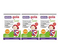 NOVA.GOLA Junior arancia compresse 3x1 pz Compresse