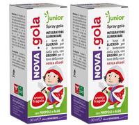NOVA.GOLA Spray junior fragola 2x30 ml Spray orale