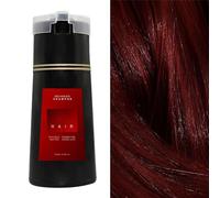 Nova Hair Dye Shampoo - Hair Color Shampoo for Gray Hair Instant Hair Dye Shampoo Hair Coloring in Minutes Natural and Long lasting colour Hair Dye Shampoo for Men & Women (Red)