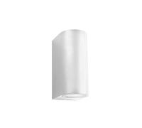 Applique da parete Tiziano Bianco IP44 2 x GU10 Novaline