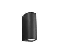 Applique da parete Tiziano Grigio scuro IP44 2 x GU10 Novaline