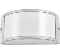 Applique da parete Giotto Grigio chiaro IP54 1 x E27 Novaline