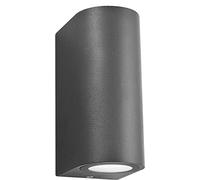 Nova Line BR15D Plafoniera da Esterno GU10, Grigio Scuro