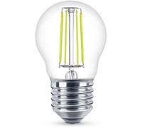 Lampadina Led a Filamento E27 G45 a sfera 4W Verde Novaline