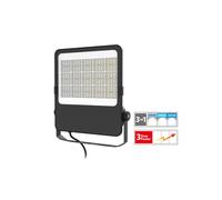 Faro proiettore Led 200W Nero da esterno IP65 luce regolabile 120LM/W Novaline