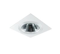 Nova Line Struttura ad incasso - 1 faro - alluminio - orientabile - 18,2x18,2 cm - bianco Struttura ad incasso - 1 faro - alluminio - orientabile - 18,2x18,2 cm - bianco