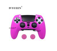 Nova Pink - Custodia protettiva antiscivolo per controller wireless PlayStation 5 PS5 DualSense Edge in gomma