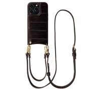 Nova Real Leather Backcover met Pashouder adatta per Apple iPhone 14 Pro