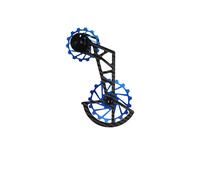 Nova Ride Gabbia Cambio Oversize CCD Ceramic per Shimano 105 R7150 12V Blu