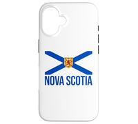 NOVA SCOTIA BANDIERA CANADA NUOVA SCOZIA SALTIRE Custodia per iPhone 16