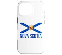 NOVA SCOTIA BANDIERA CANADA NUOVA SCOZIA SALTIRE Custodia per iPhone 16 Pro