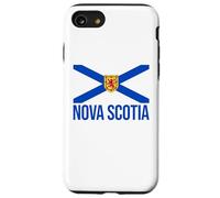 NOVA SCOTIA BANDIERA CANADA NUOVA SCOZIA SALTIRE Custodia per iPhone SE (2020) / 7/8