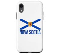 NOVA SCOTIA BANDIERA CANADA NUOVA SCOZIA SALTIRE Custodia per iPhone XR